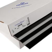 Canson Carton Plume Domino 2 facce nero/grigio lucido 24 fg 50x70cm 5mm