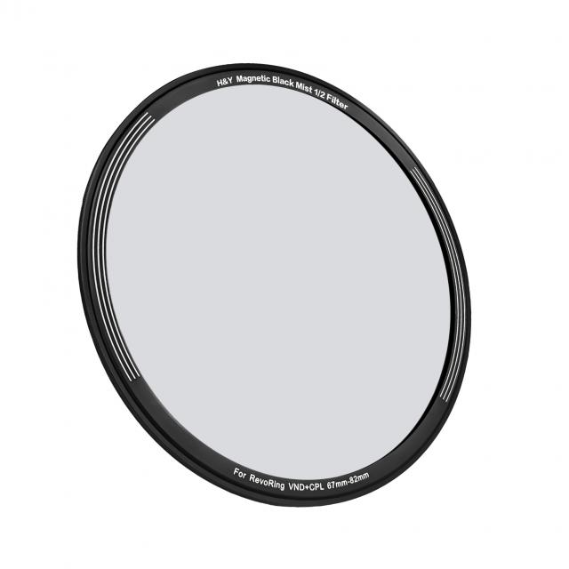 H&Y Filtri  filtro Black Mist 1/2 aggiuntivo clip-on per Revoring variabile ND&CPL - 46-62mm