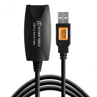 Tether Tools cavo prolunga attiva USB 2.0 490cm nero